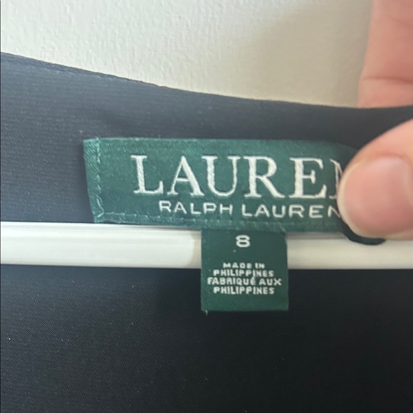 Ralph Lauren Dress Black Size 8 - Picture 4 of 4